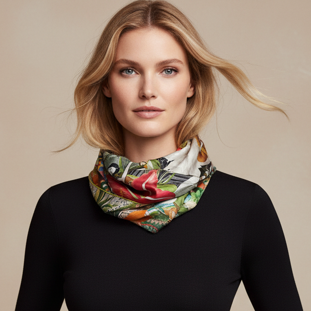 FOULARD SNOOD - W11
