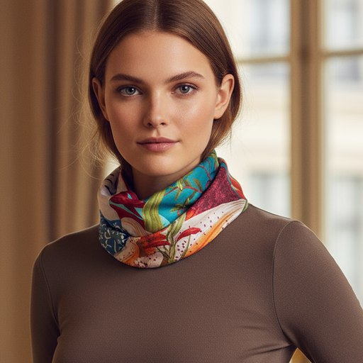 FOULARD SNOOD - W7