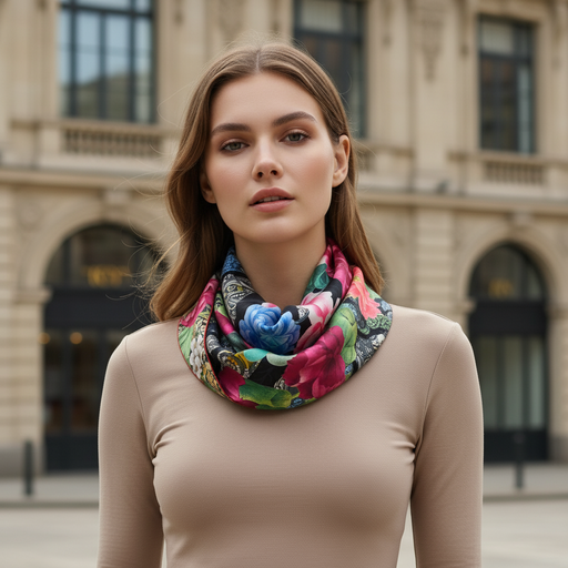 FOULARD SNOOD - W4