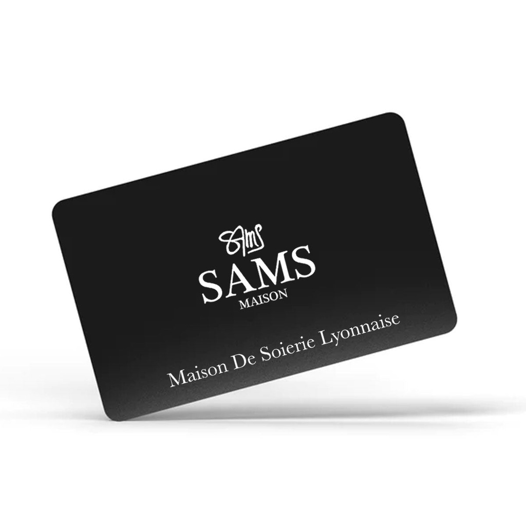 Carte cadeau maison sams