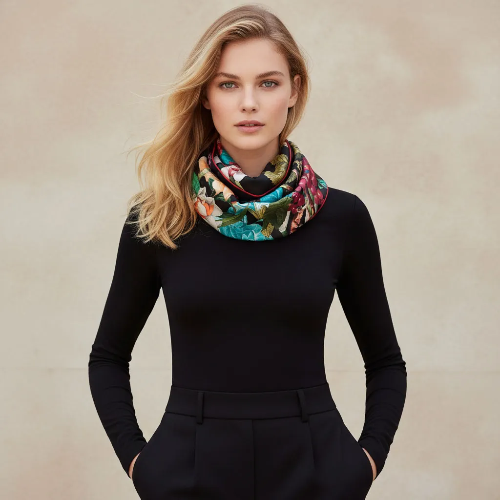 FOULARD SNOOD - L13