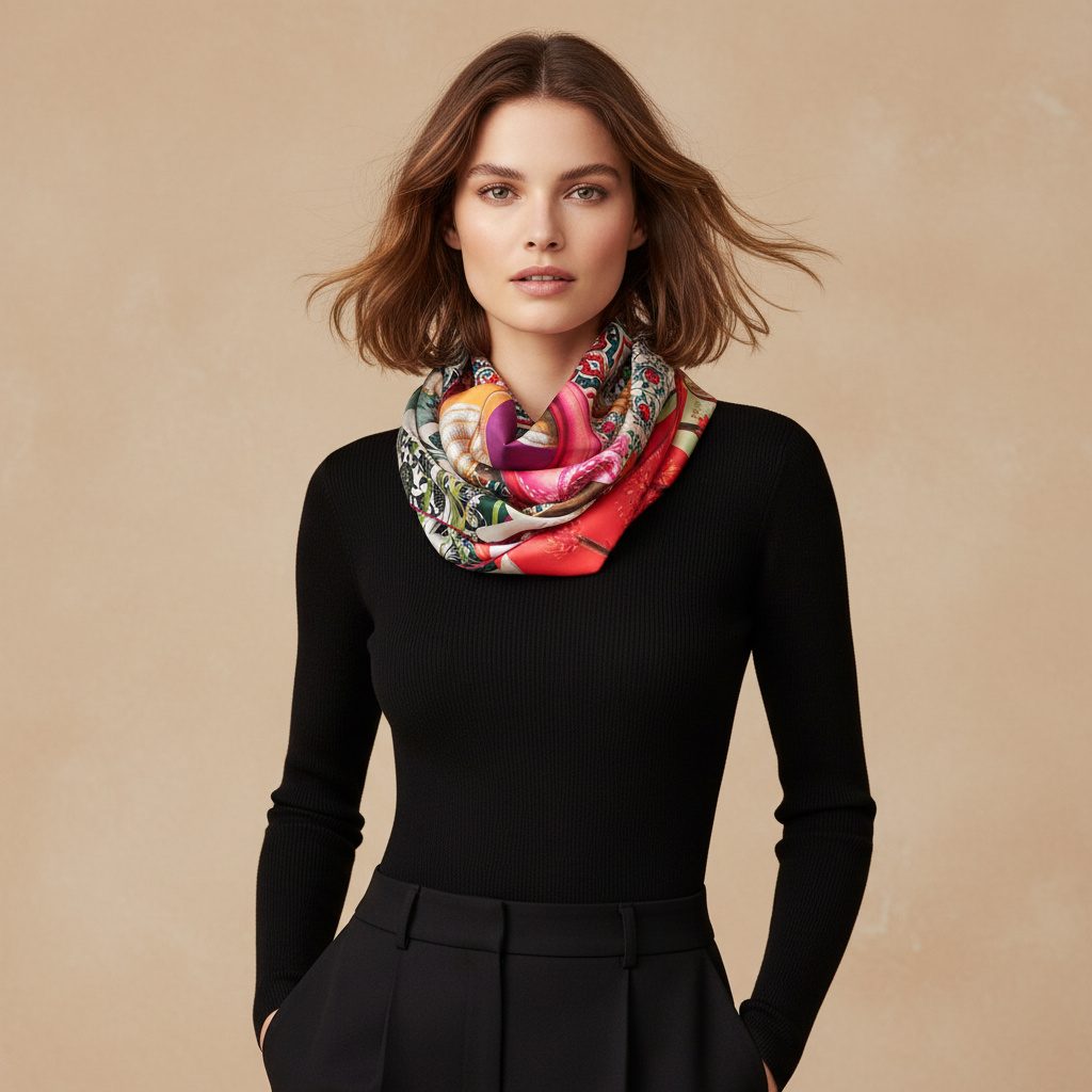 FOULARD SNOOD - O1