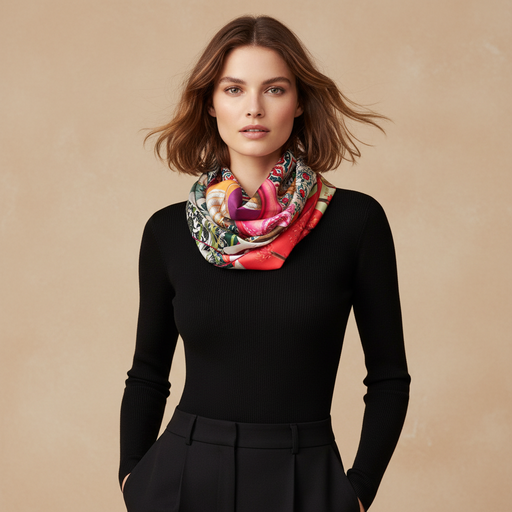 FOULARD SNOOD - O1