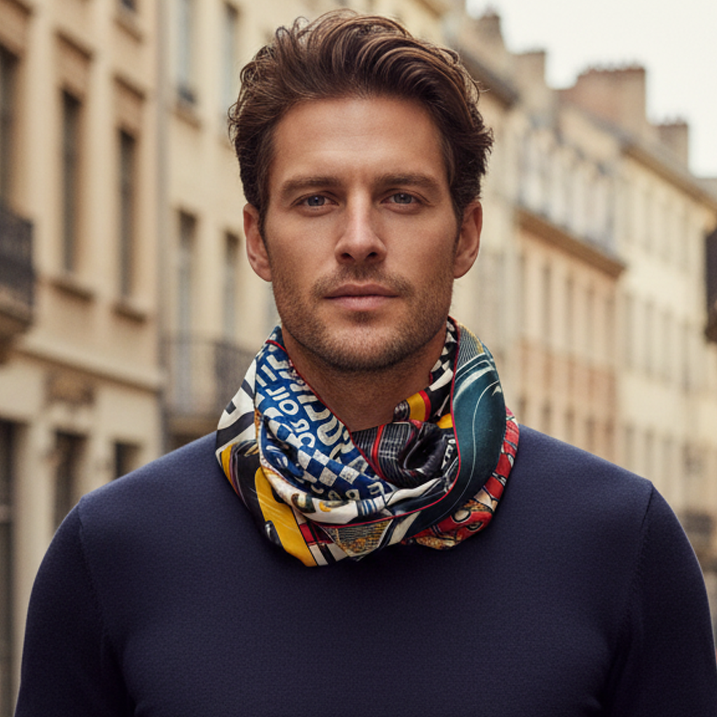 FOULARD SNOOD - AUTO 2