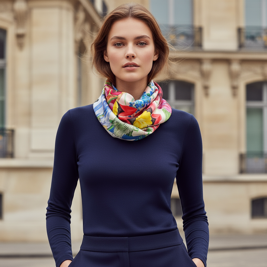 FOULARD SNOOD - J12