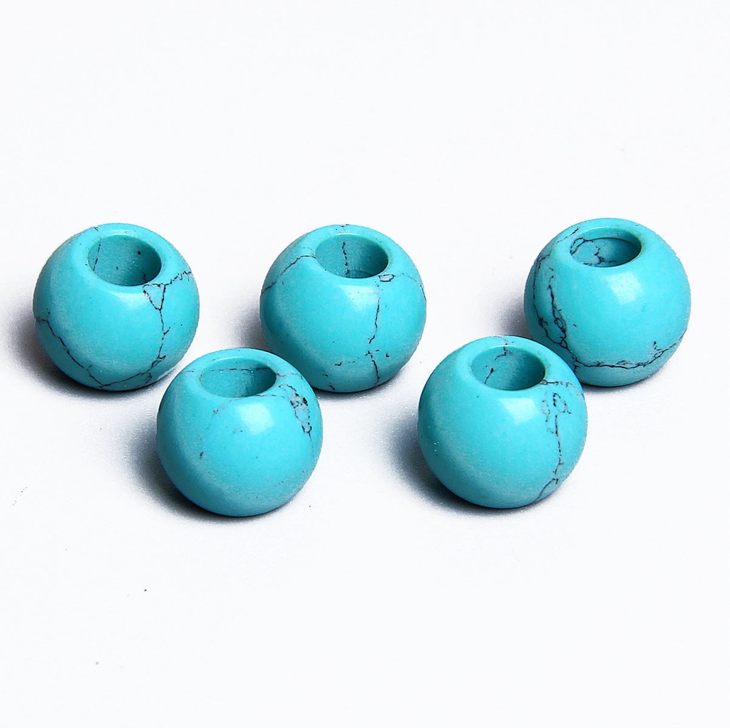 PERLE DE TWILL - TURQUOISE
