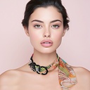 COLLIER SOIE - ONYX - W7