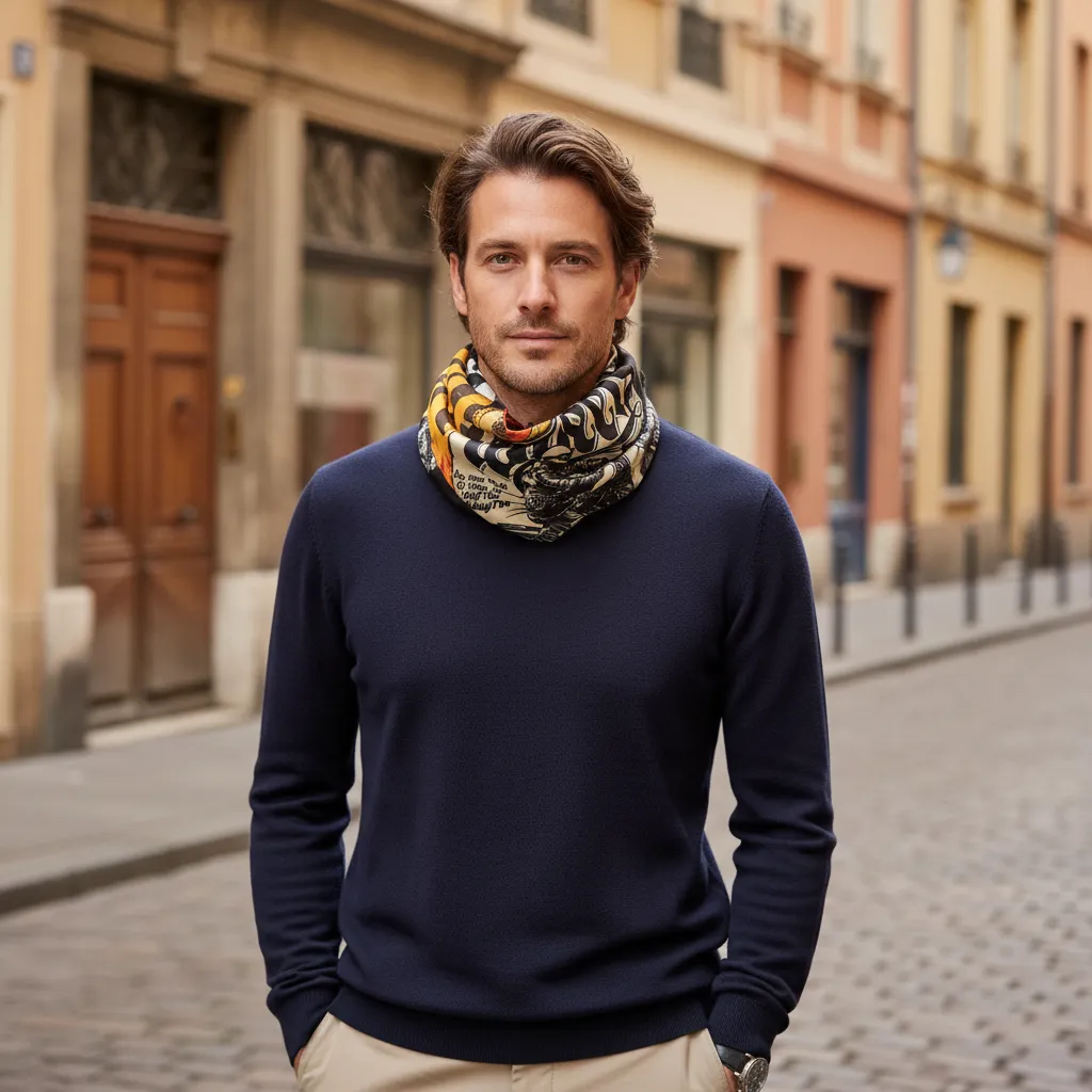 FOULARD SNOOD - AUTO 4