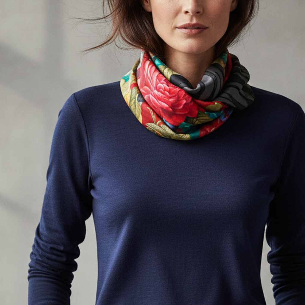 FOULARD SNOOD - J4