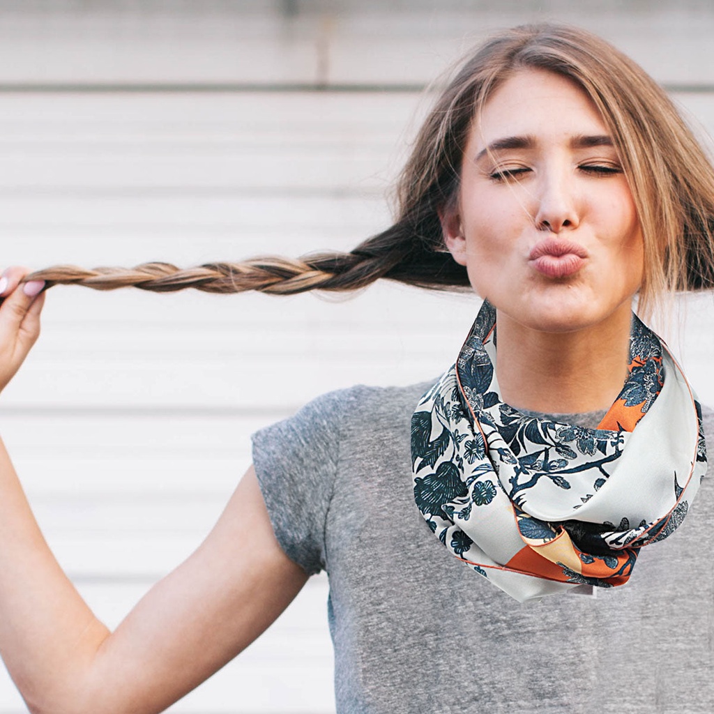 FOULARD SNOOD - C8