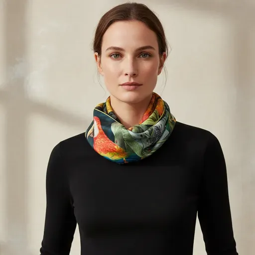 FOULARD SNOOD - C7