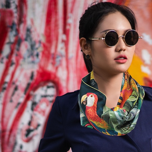 FOULARD SNOOD - C7