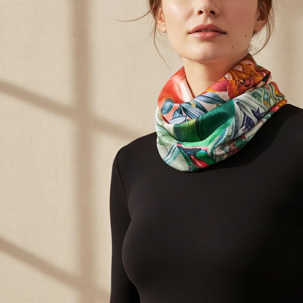 FOULARD SNOOD - C6