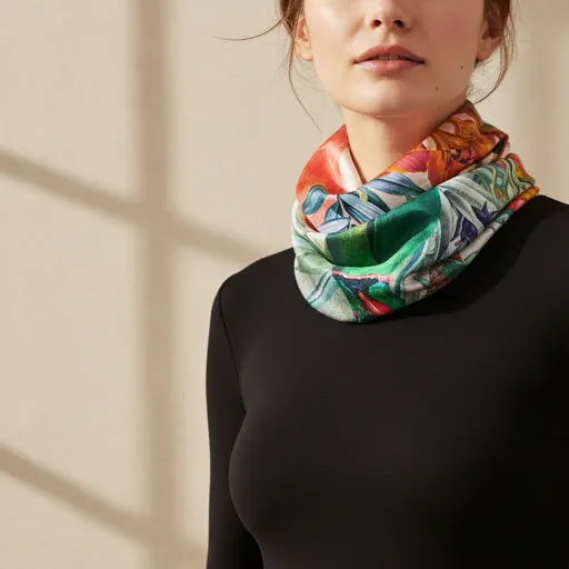 FOULARD SNOOD - C6