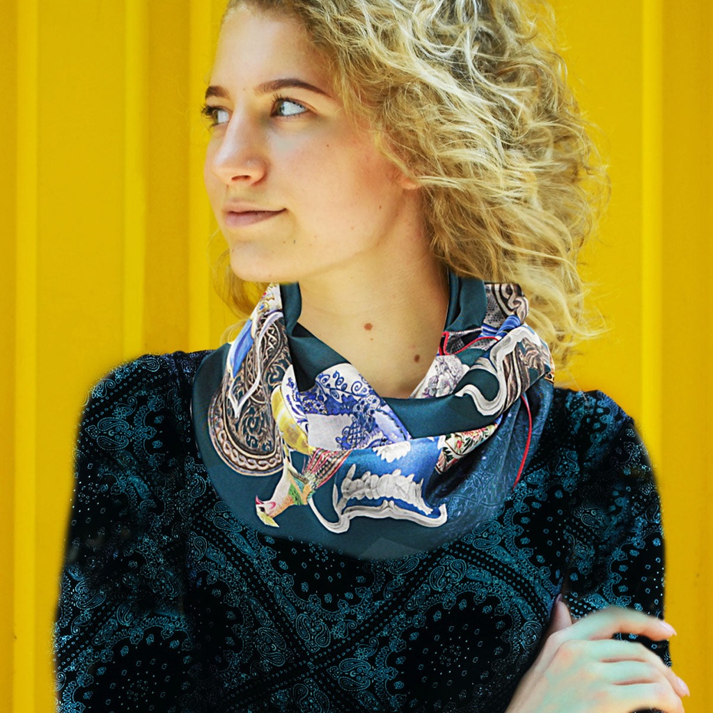 FOULARD SNOOD - C2