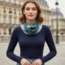 FOULARD SNOOD - S9