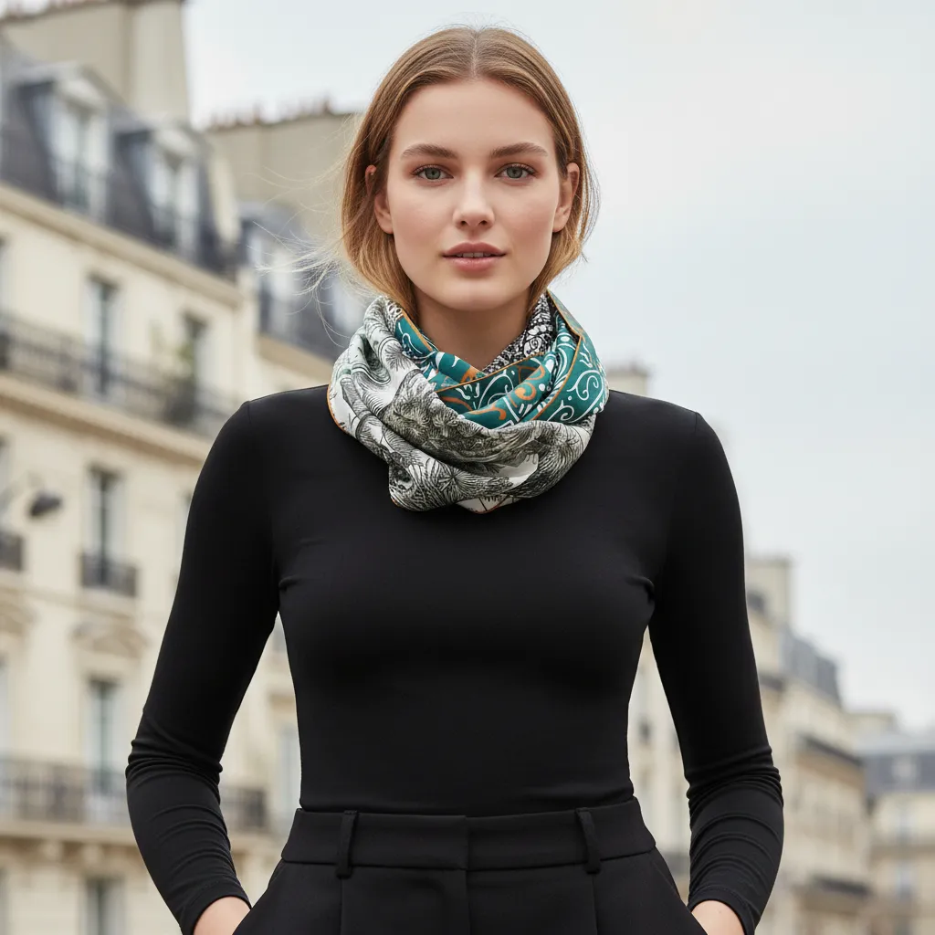 FOULARD SNOOD - S8