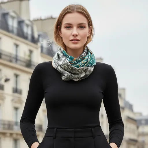 FOULARD SNOOD - S8
