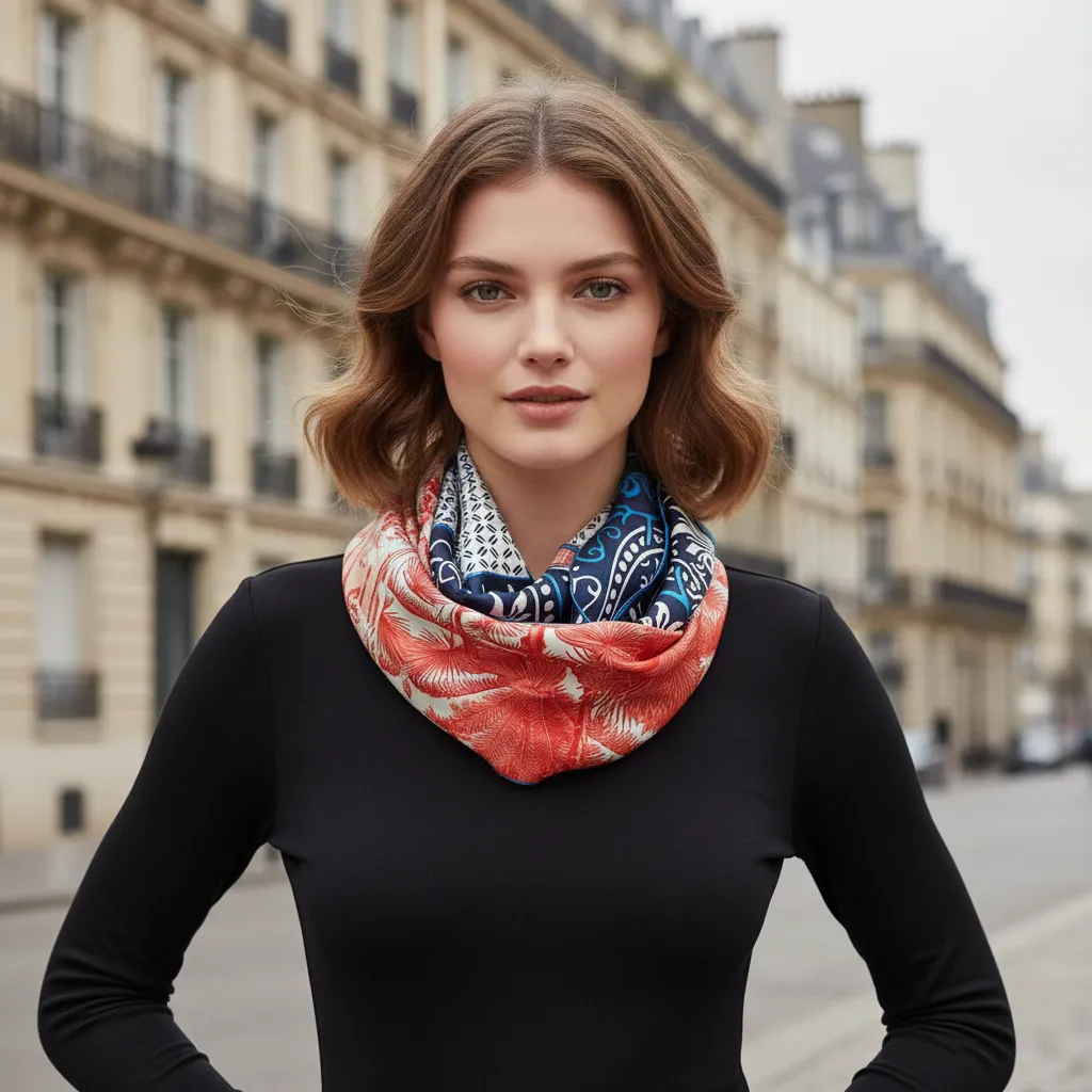 FOULARD SNOOD - S7