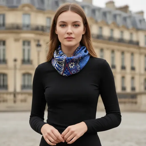 FOULARD SNOOD - S6