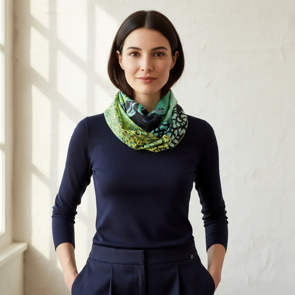 FOULARD SNOOD - E1