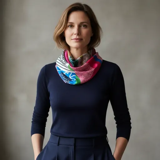FOULARD SNOOD - B6
