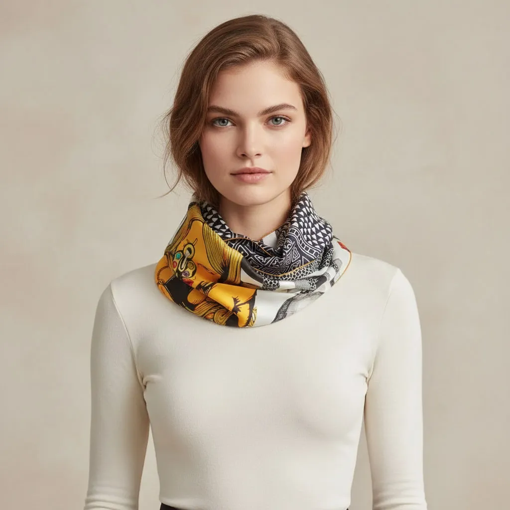 FOULARD SNOOD - K16