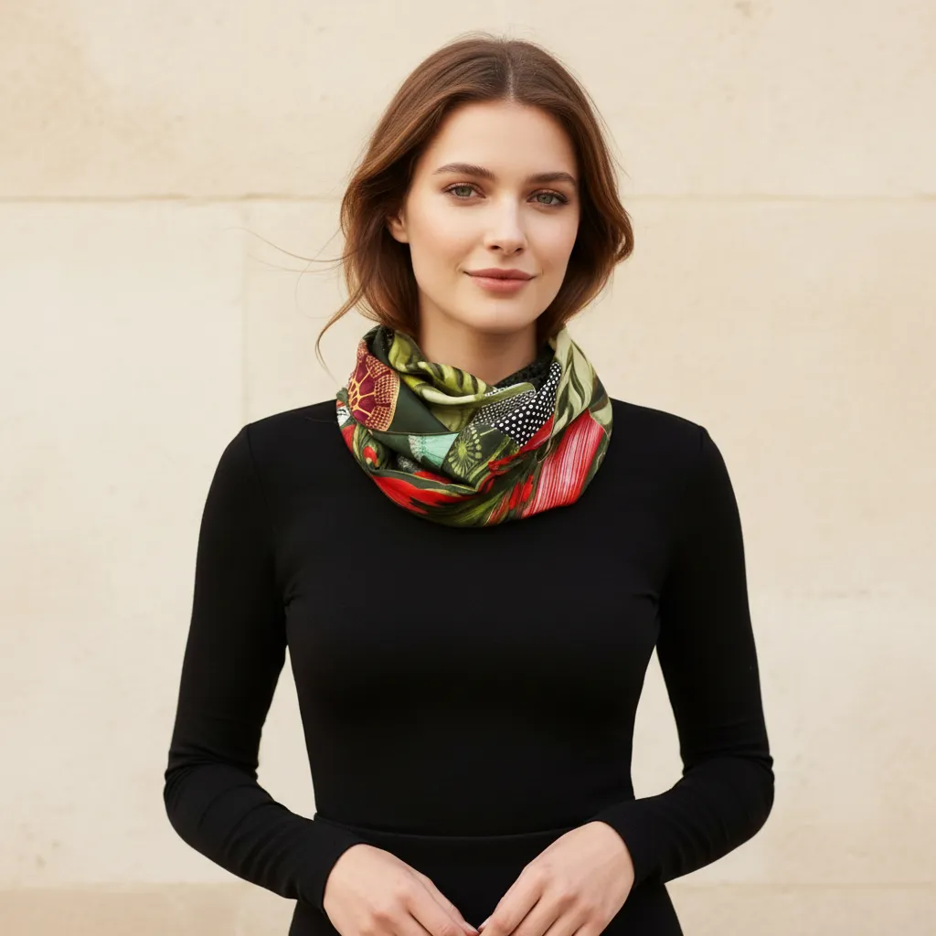 FOULARD SNOOD - B1