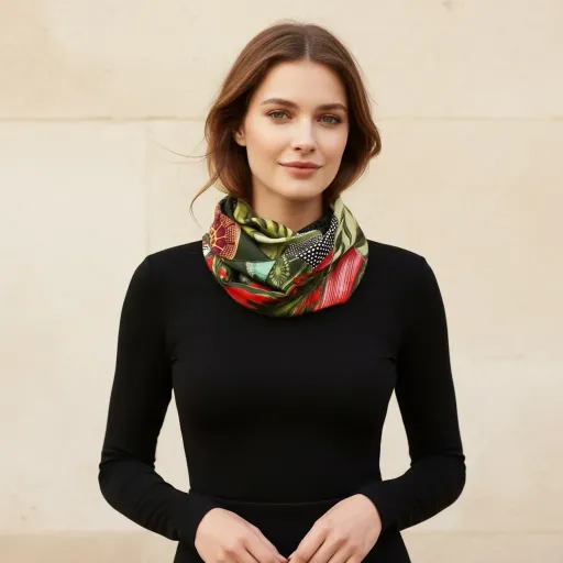 FOULARD SNOOD - B1