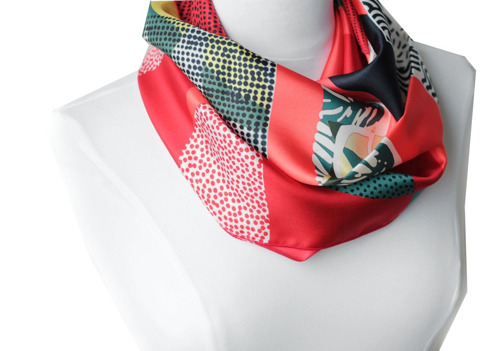 FOULARD SNOOD - B8