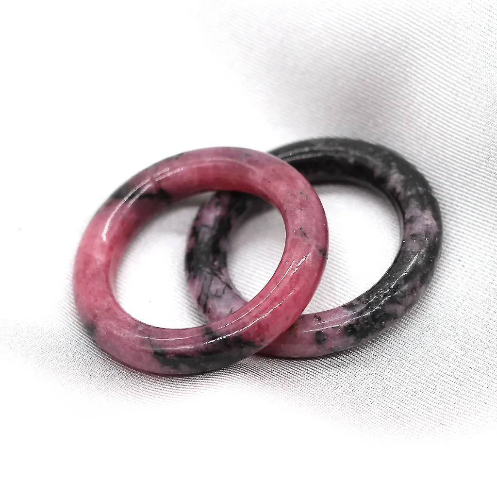 ANNEAU DE TWILL - RHODONITE