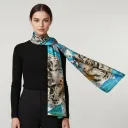 ÉTOLE EN SOIE 70X180 - O13