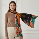 ÉTOLE EN SOIE 70X180 - R9BIS